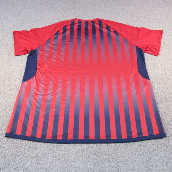 Adidas Mens Soccer Jersey – Size 3XL – Montreal Canadiens Red Blue Gradient - Picture 10 of 13